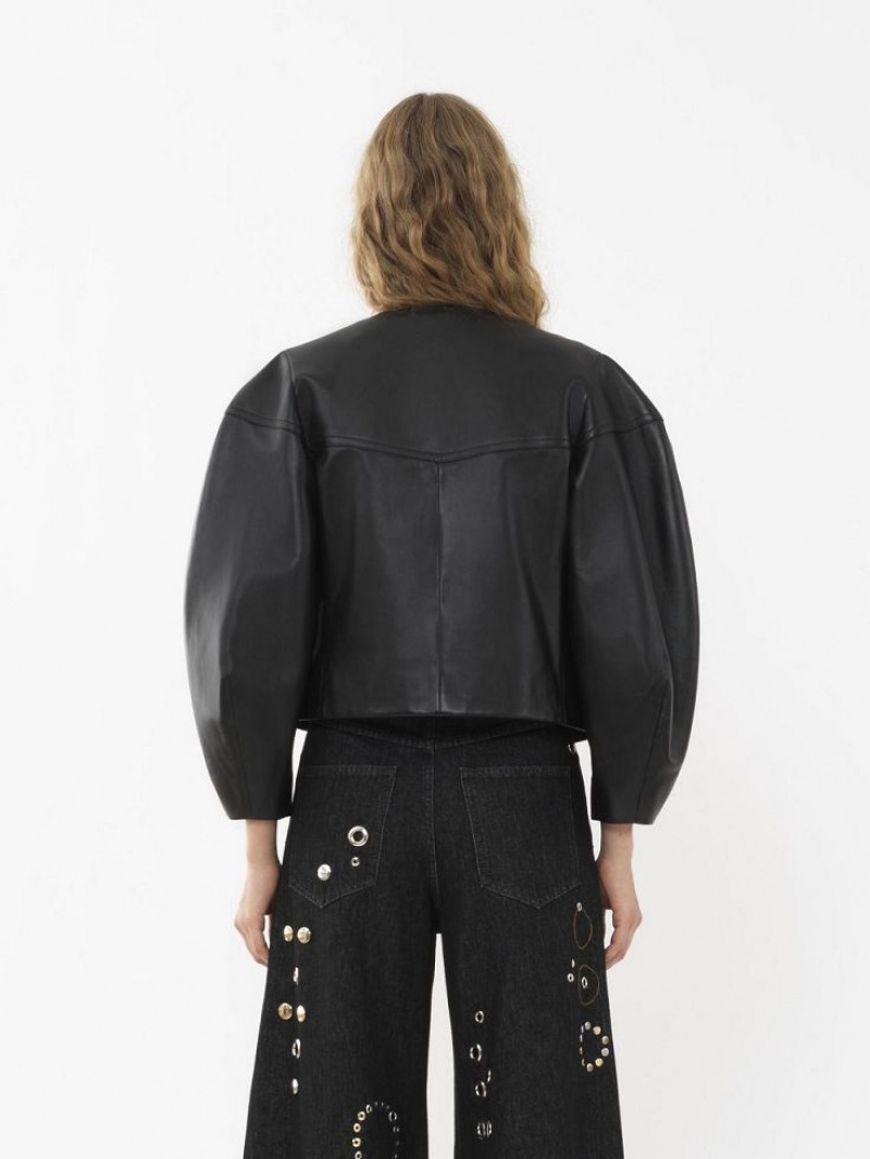 Chloe Boxy Jackets Black | CHE-SR13791