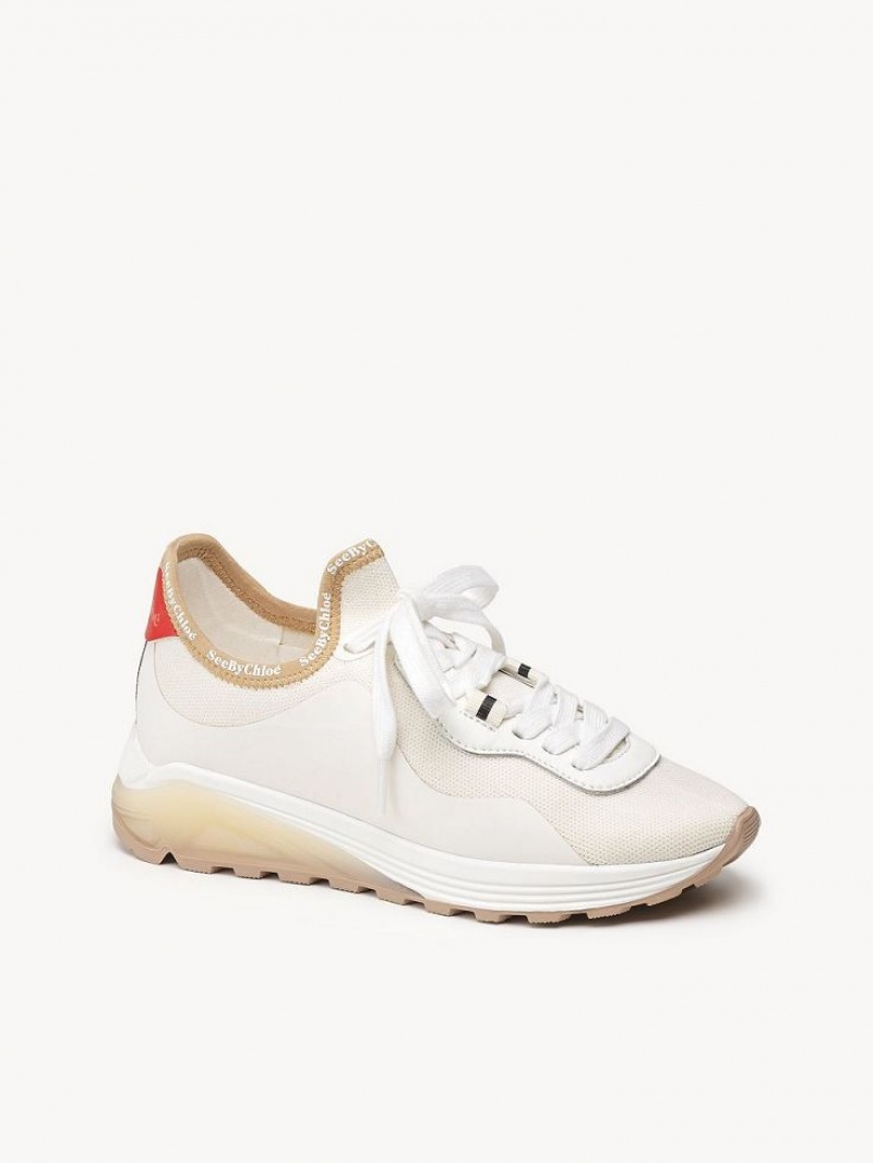 Chloe Brett Sneakers White | CHE-SR14856