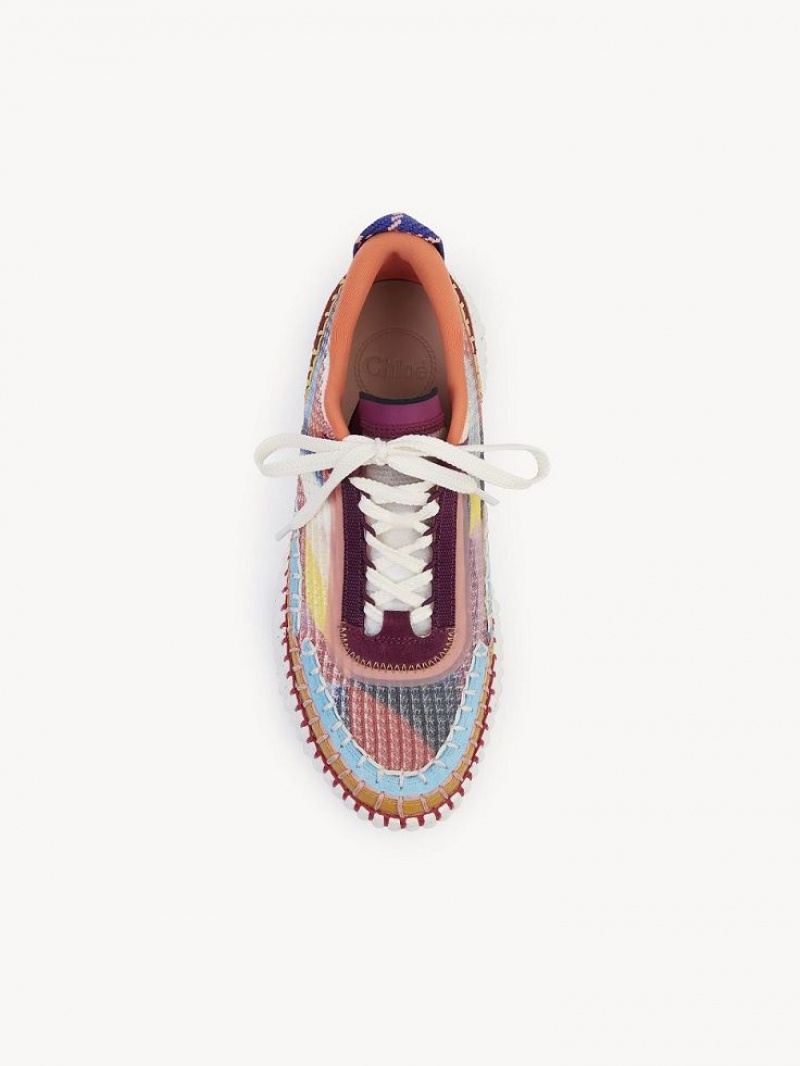 Chloe Caroline Denervaud For Nama Sneakers Multicolor Red 1 | CHE-SR14194