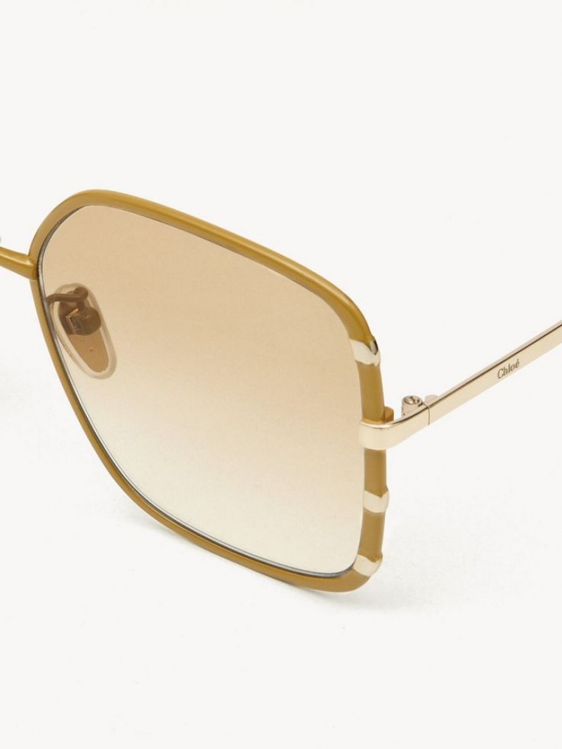 Chloe Celeste Sunglasses GOLD / OCHRE | CHE-SR14527