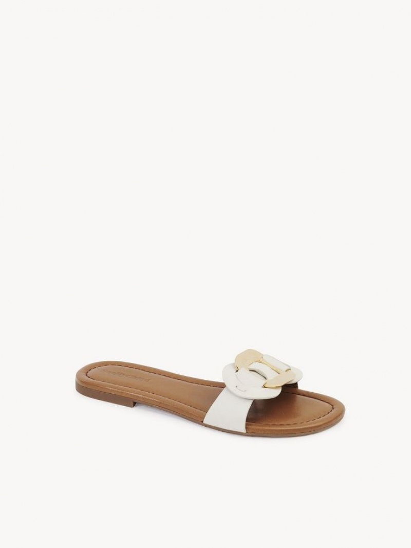 Chloe Chany Mule Flats GESSO | CHE-SR14823