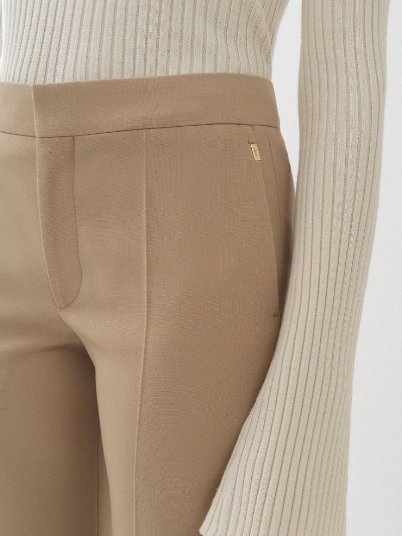 Chloe Cropped Pants SOFT TAN | CHE-SR14000