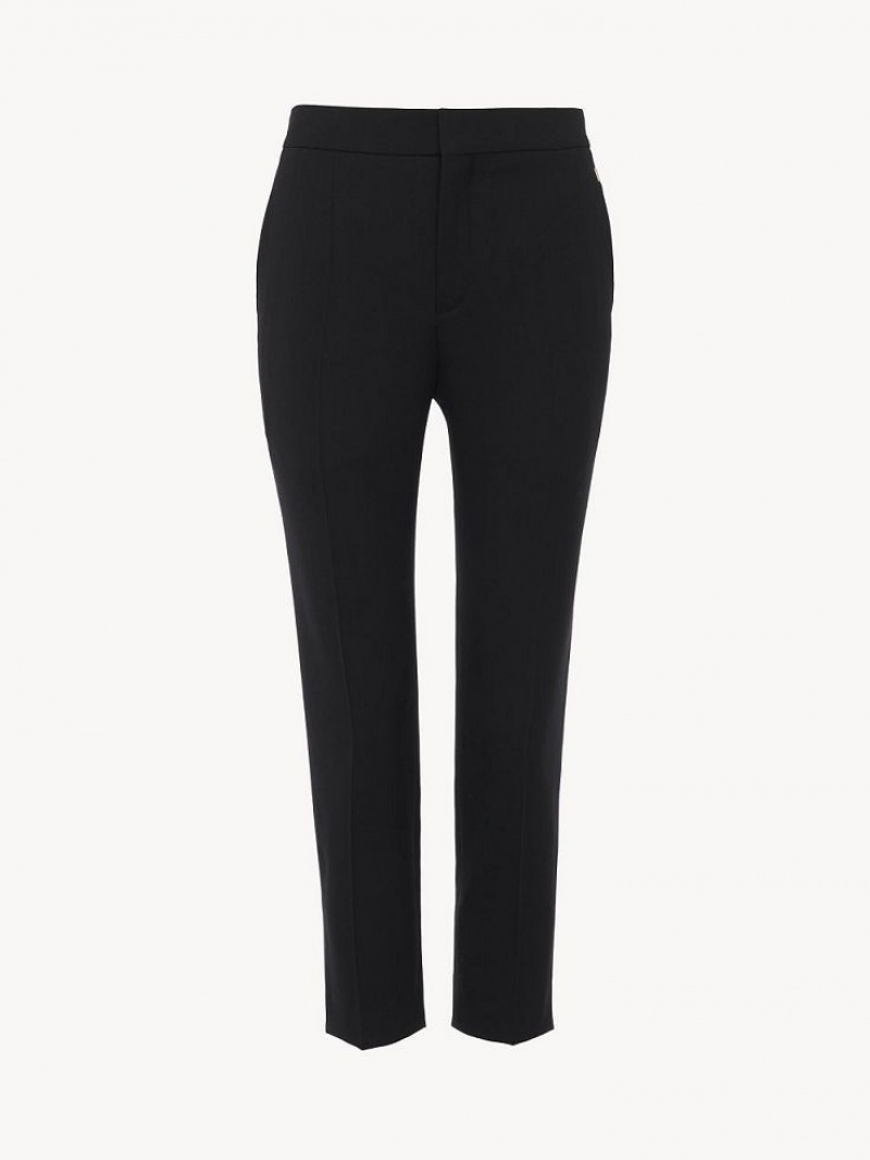 Chloe Cropped Suiting Black | CHE-SR14046