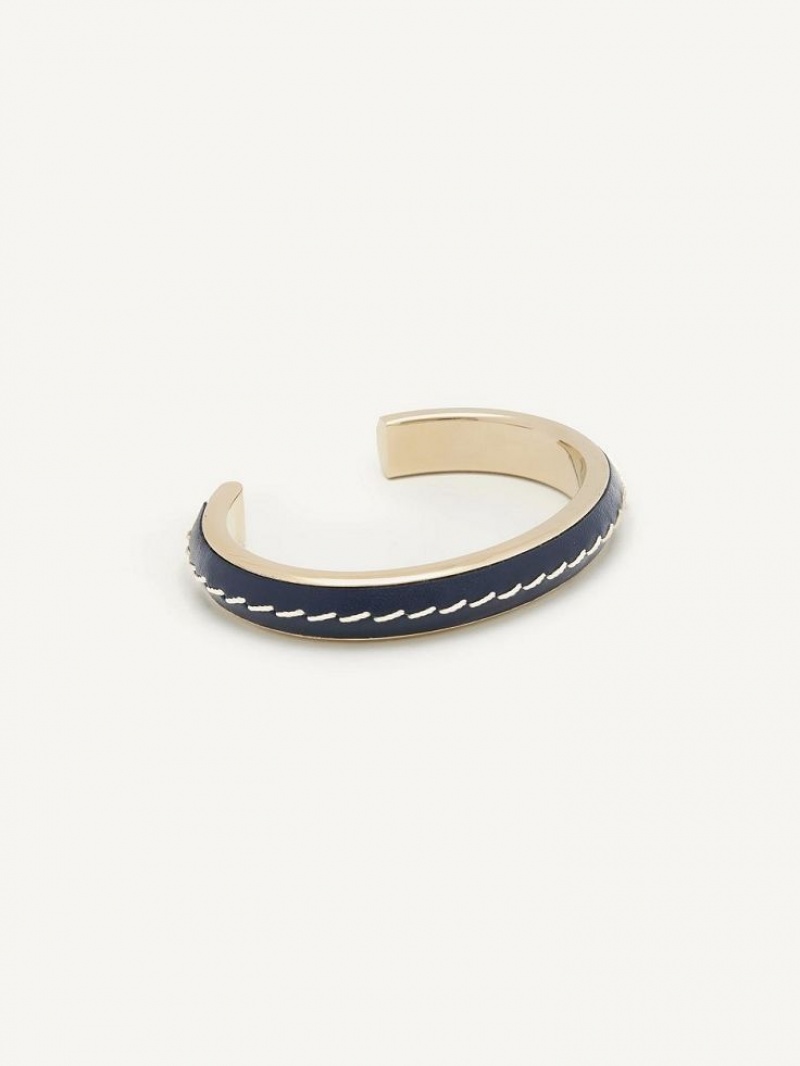 Chloe Edith Cuff Bracelets Iconic Navy | CHE-SR14395