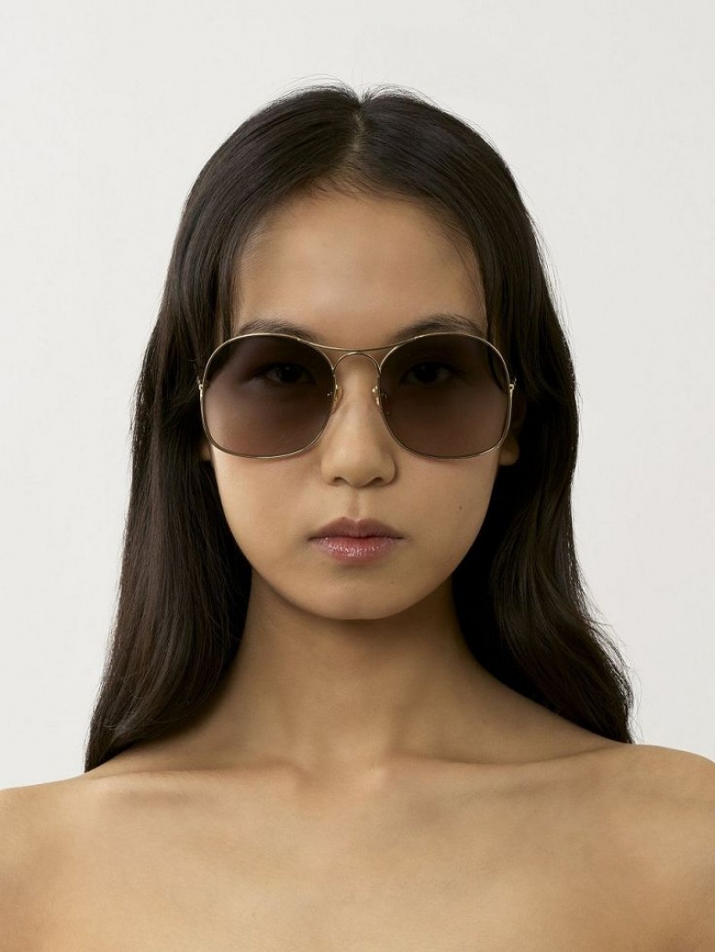 Chloe Elys Sunglasses GOLD/GRADIENT GREY | CHE-SR14512