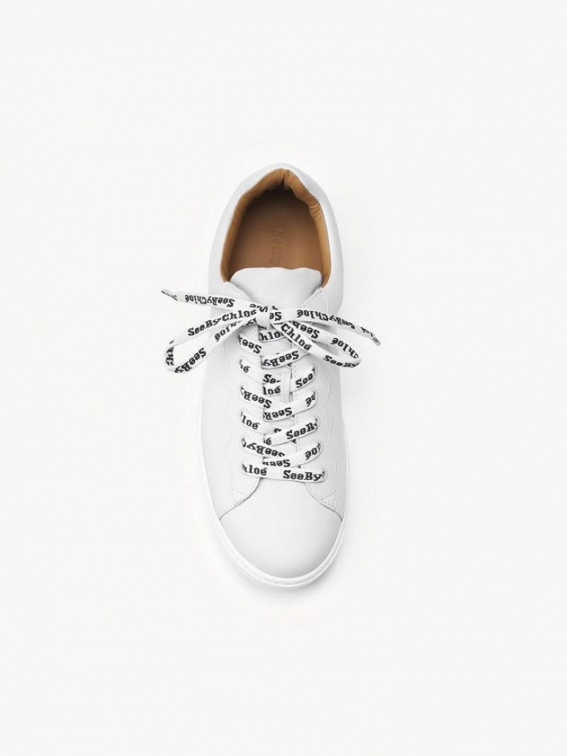 Chloe Essie Sneakers White | CHE-SR14850