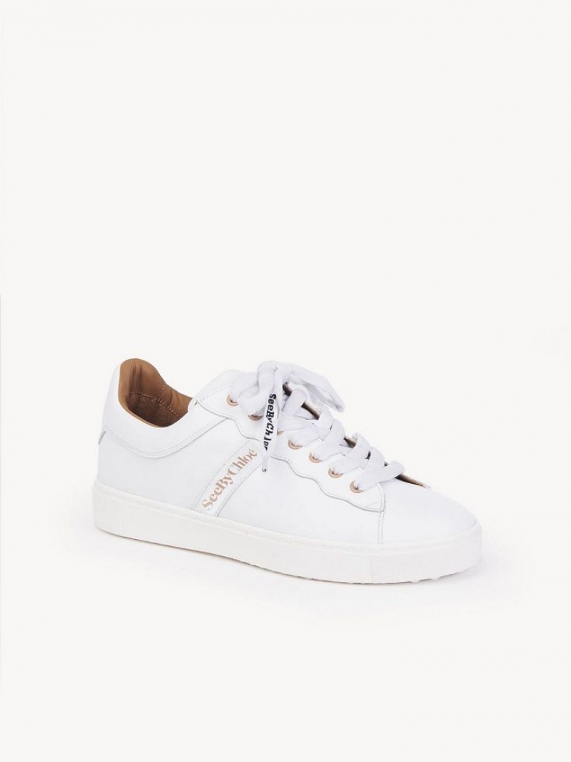 Chloe Essie Sneakers White | CHE-SR14854