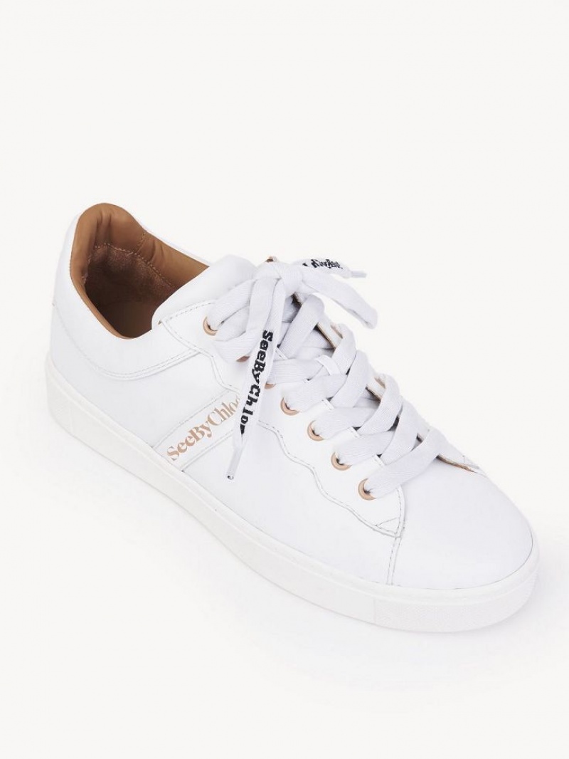 Chloe Essie Sneakers White | CHE-SR14854