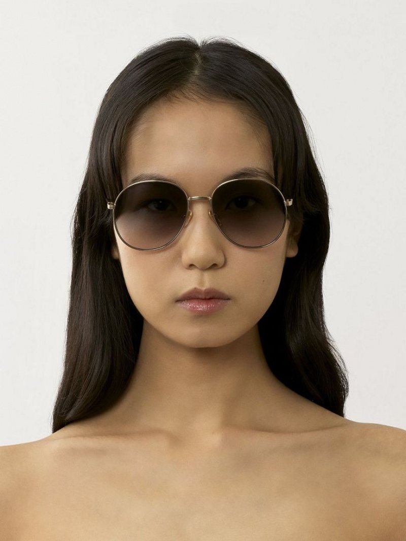 Chloe Faith Sunglasses GOLD/GRADIENT GREY | CHE-SR14510