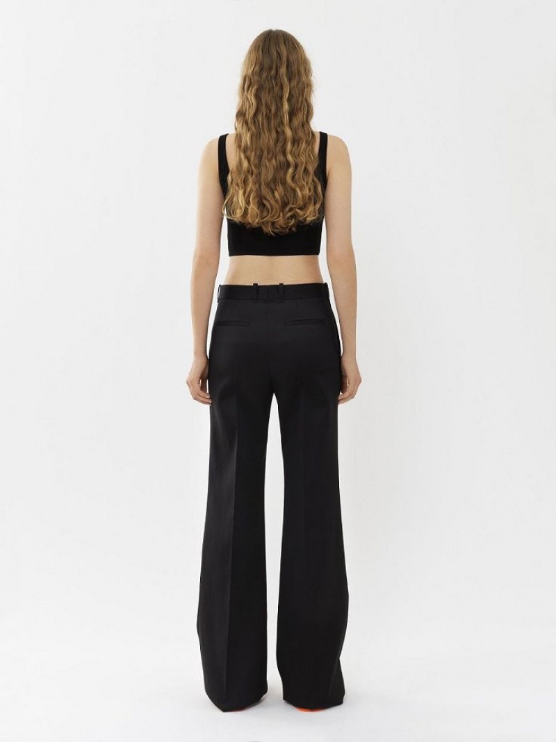 Chloe Flared Pants Black | CHE-SR13973