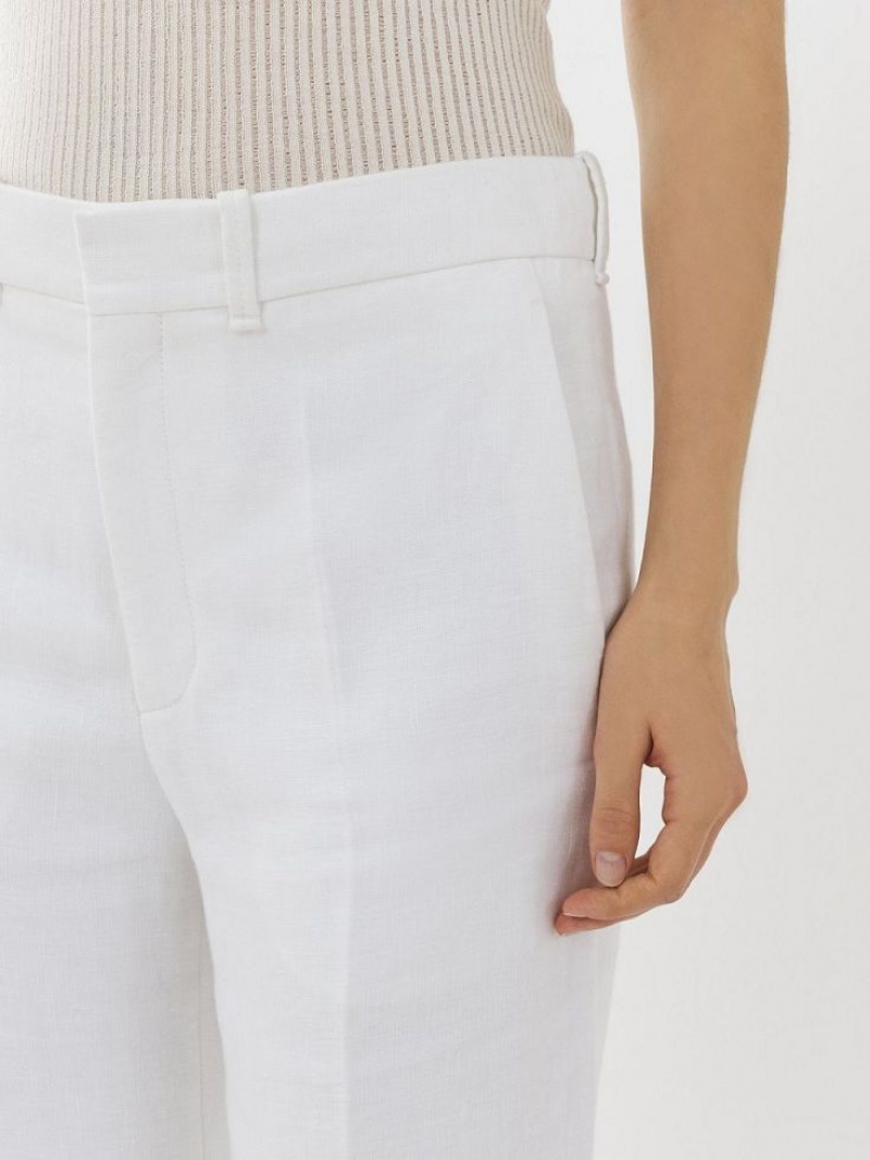 Chloe Flared Pants White | CHE-SR13980