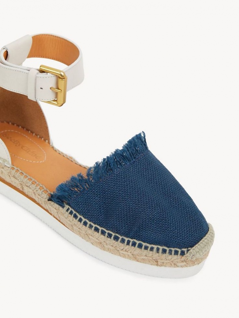 Chloe Glyn Espadrille Sandals PETROL | CHE-SR14819