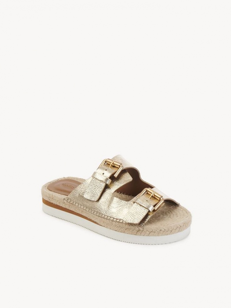 Chloe Glyn Platform Espadrille Sandals SCARLATTO | CHE-SR14831