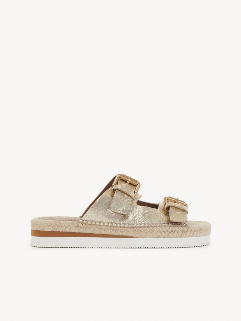 Chloe Glyn Platform Espadrille Sandals SCARLATTO | CHE-SR14831