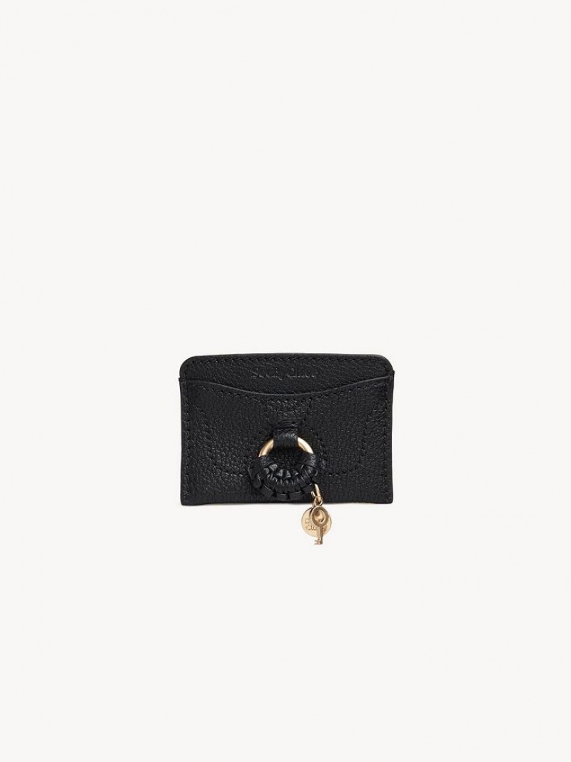 Chloe Hana Card Holders Black | CHE-SR14932