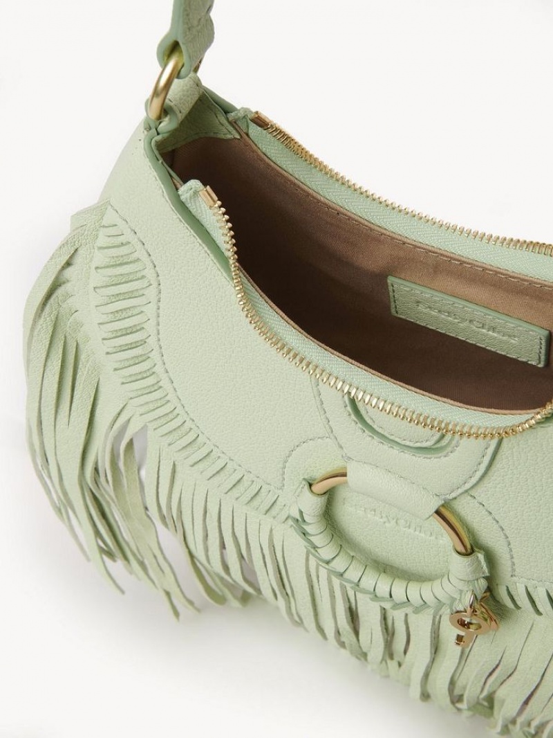 Chloe Hana Half Moon Mini Bags PASTEL GREEN | CHE-SR14739