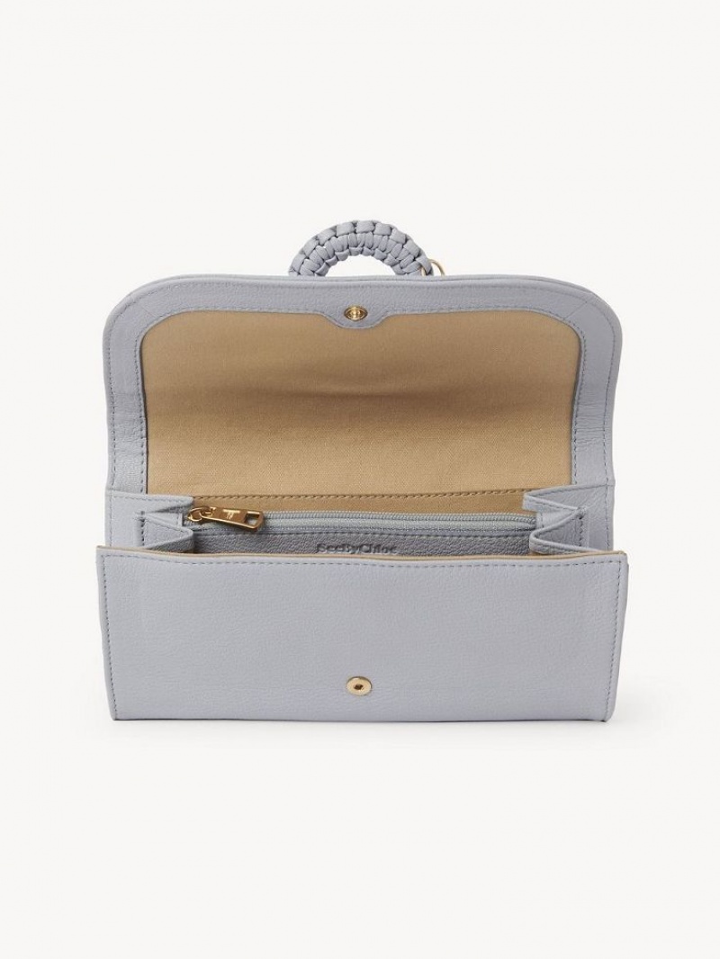 Chloe Hana Long Wallets GRACEFUL BLUE | CHE-SR14911