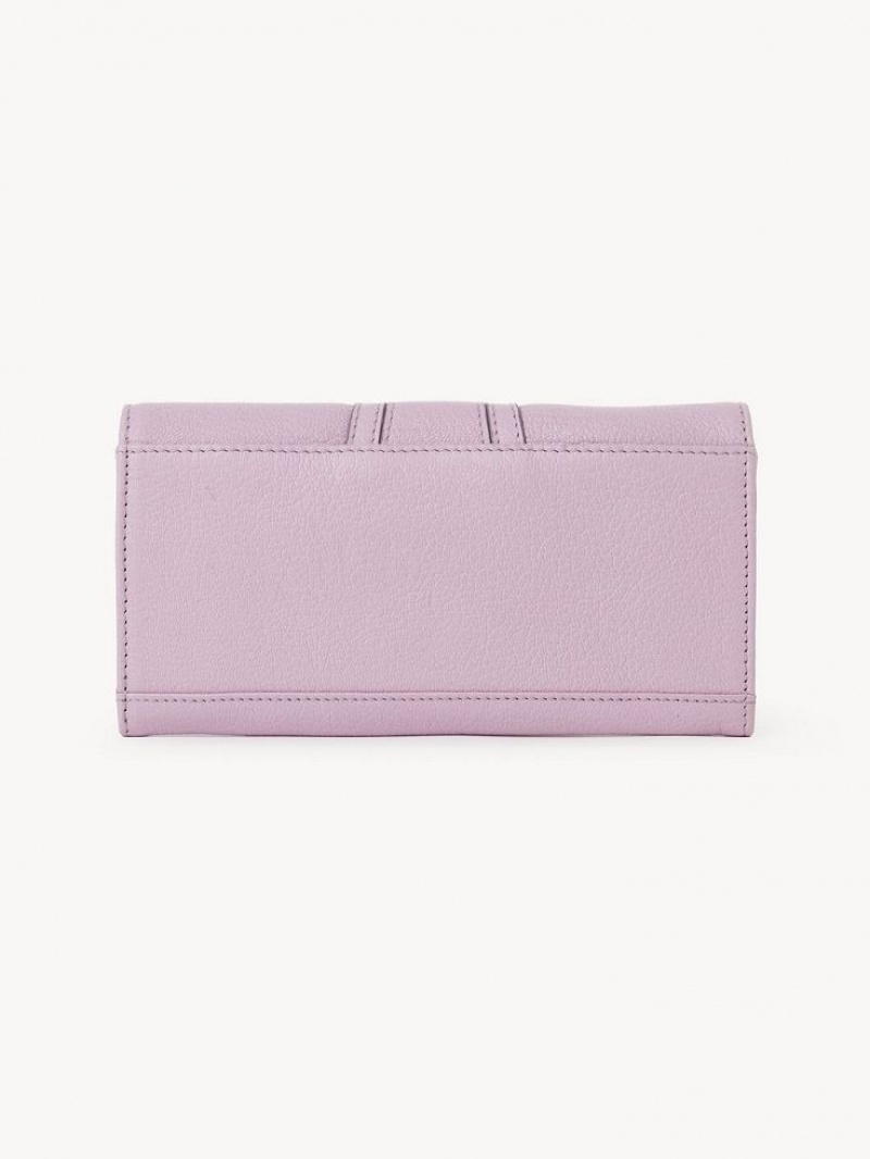 Chloe Hana Long Wallets LAVENDER MIST | CHE-SR14922