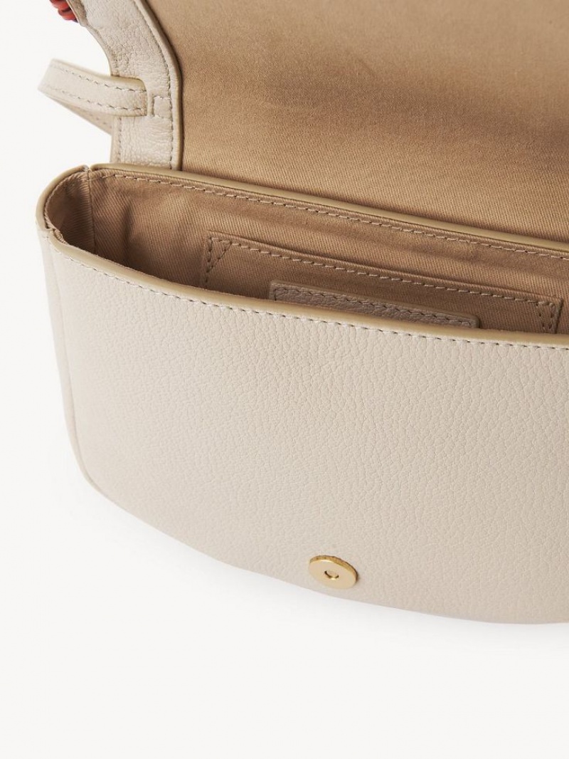 Chloe Hana Mini Bags Cement Beige | CHE-SR14728