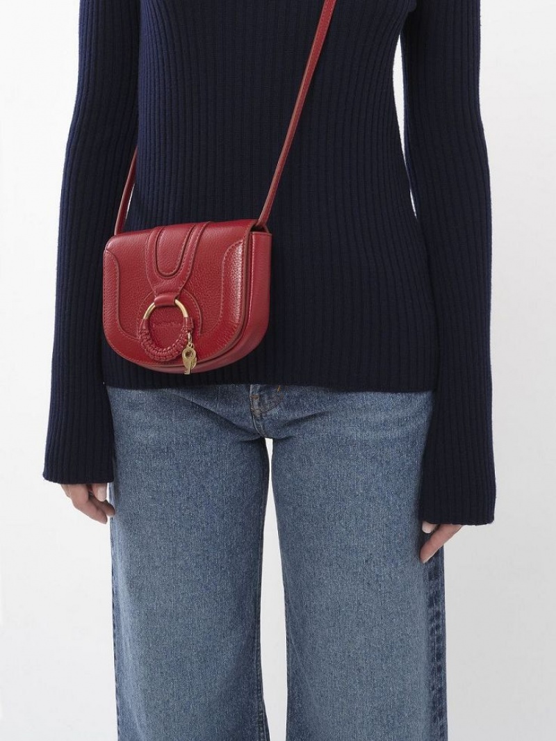 Chloe Hana Mini Shoulder Bags DREAMY RED | CHE-SR14598