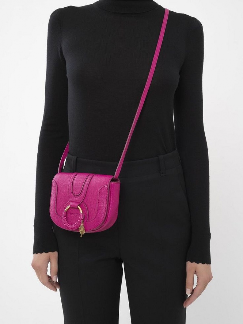 Chloe Hana Mini Shoulder Bags MAGNETIC PINK | CHE-SR14600