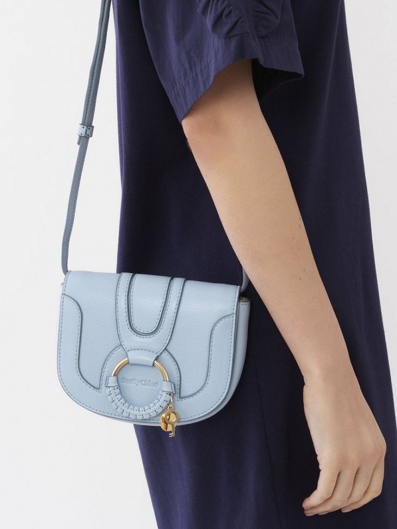 Chloe Hana Mini Shoulder Bags SOFTY BLUE | CHE-SR14692