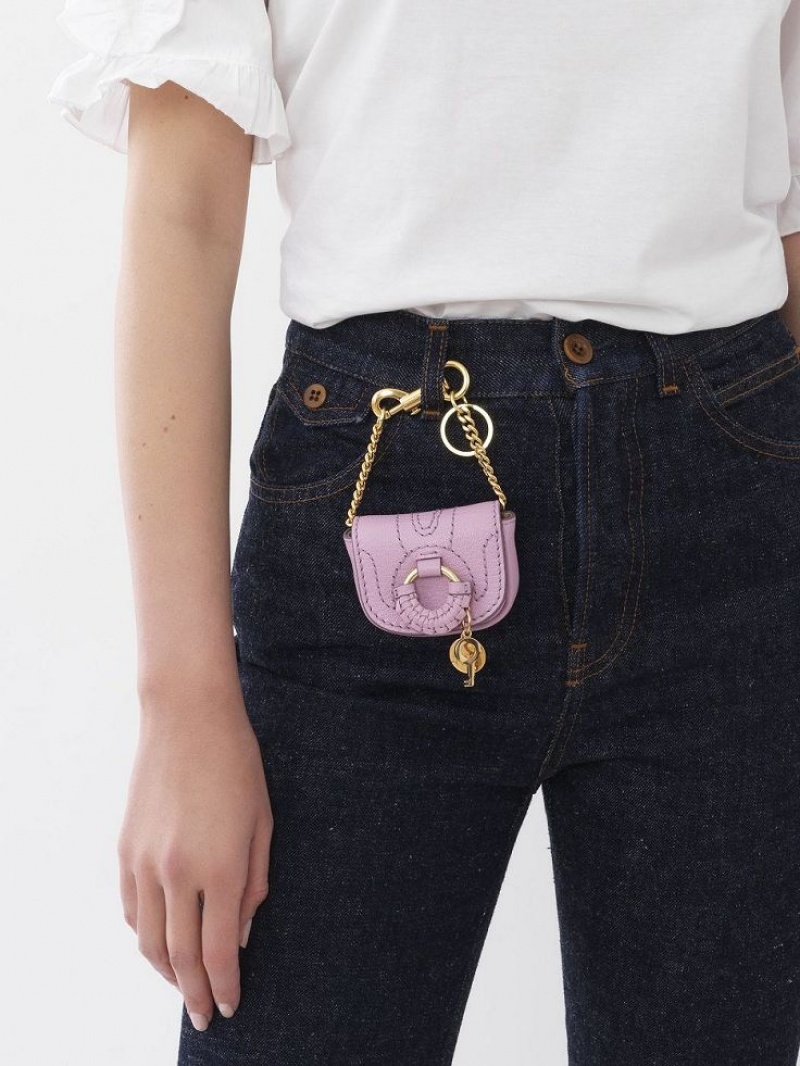 Chloe Hana Nano Key Chain LAVENDER MIST | CHE-SR14938