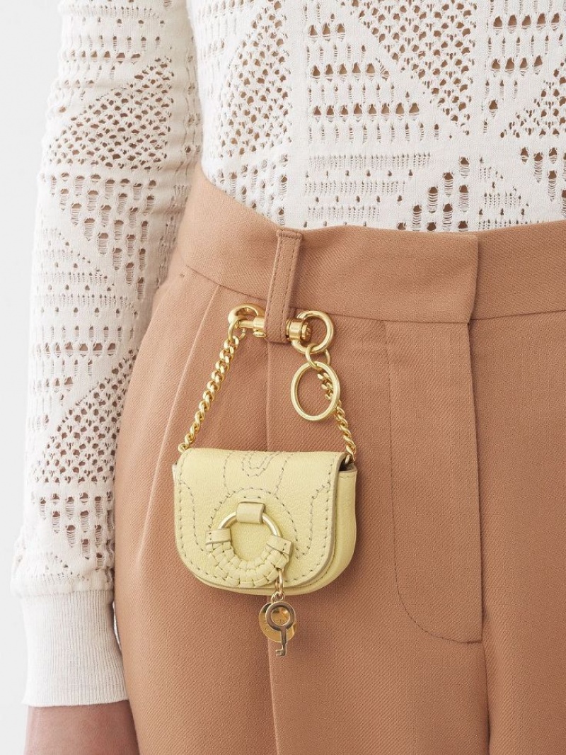 Chloe Hana Nano Key Chain PURE YELLOW | CHE-SR14937