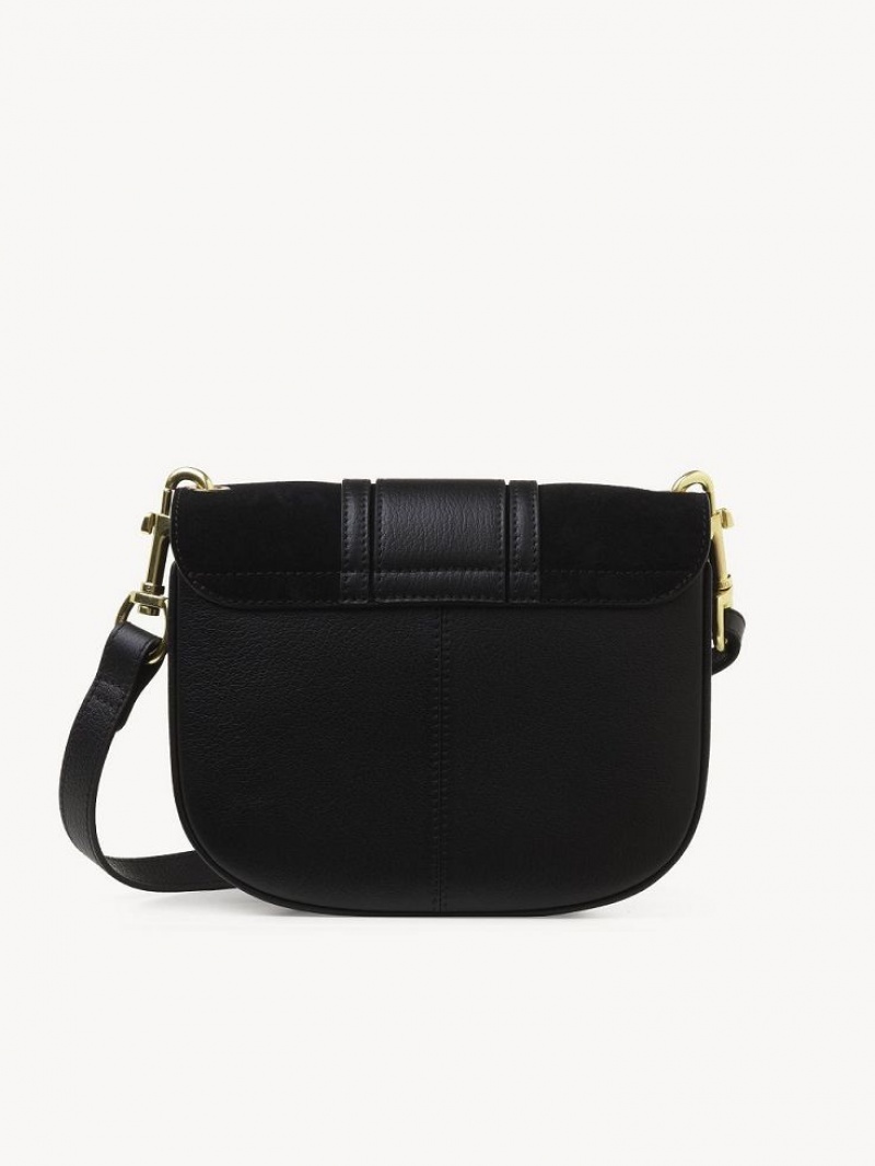 Chloe Hana Shoulder Bags Black | CHE-SR14638