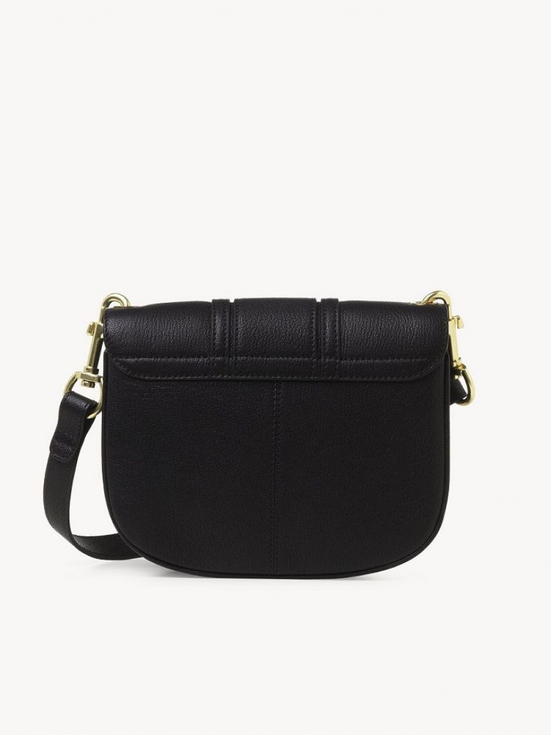 Chloe Hana Shoulder Bags Black | CHE-SR14640