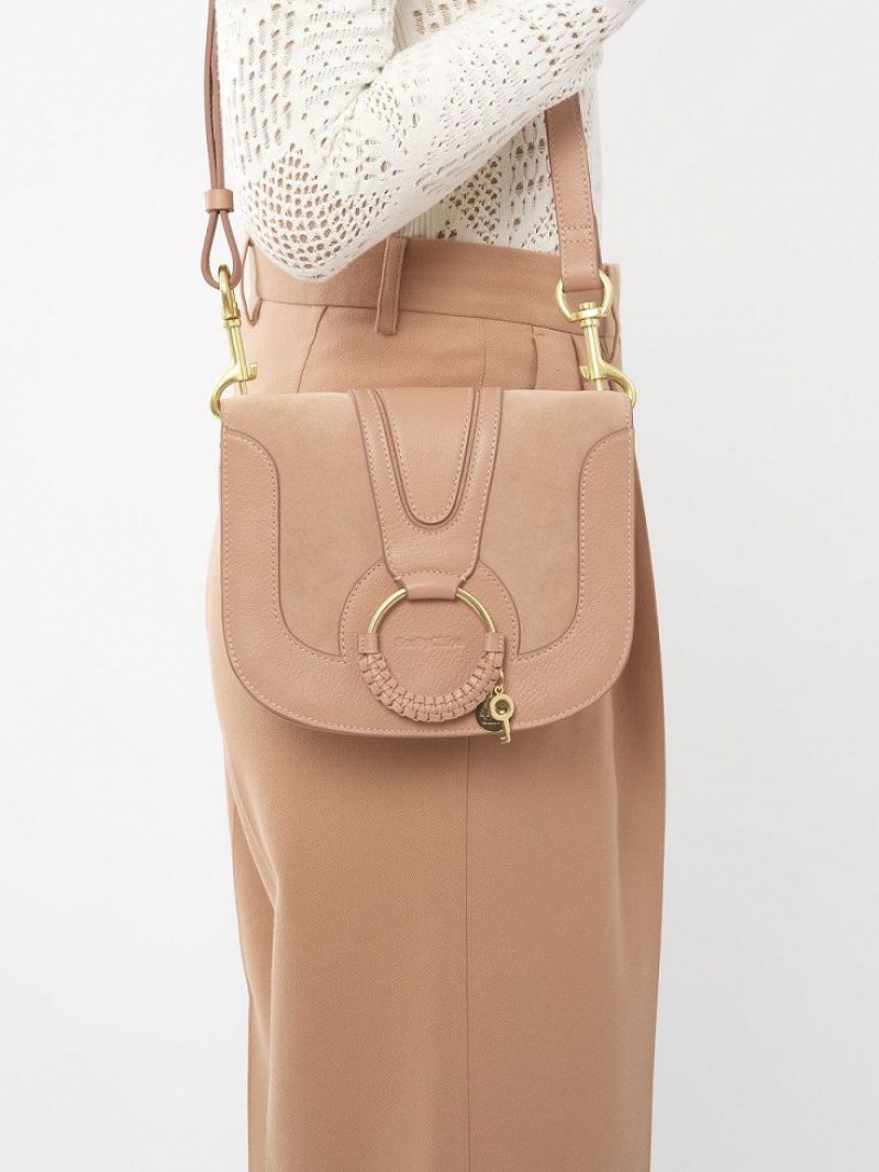 Chloe Hana Shoulder Bags COFFEE PINK | CHE-SR14614