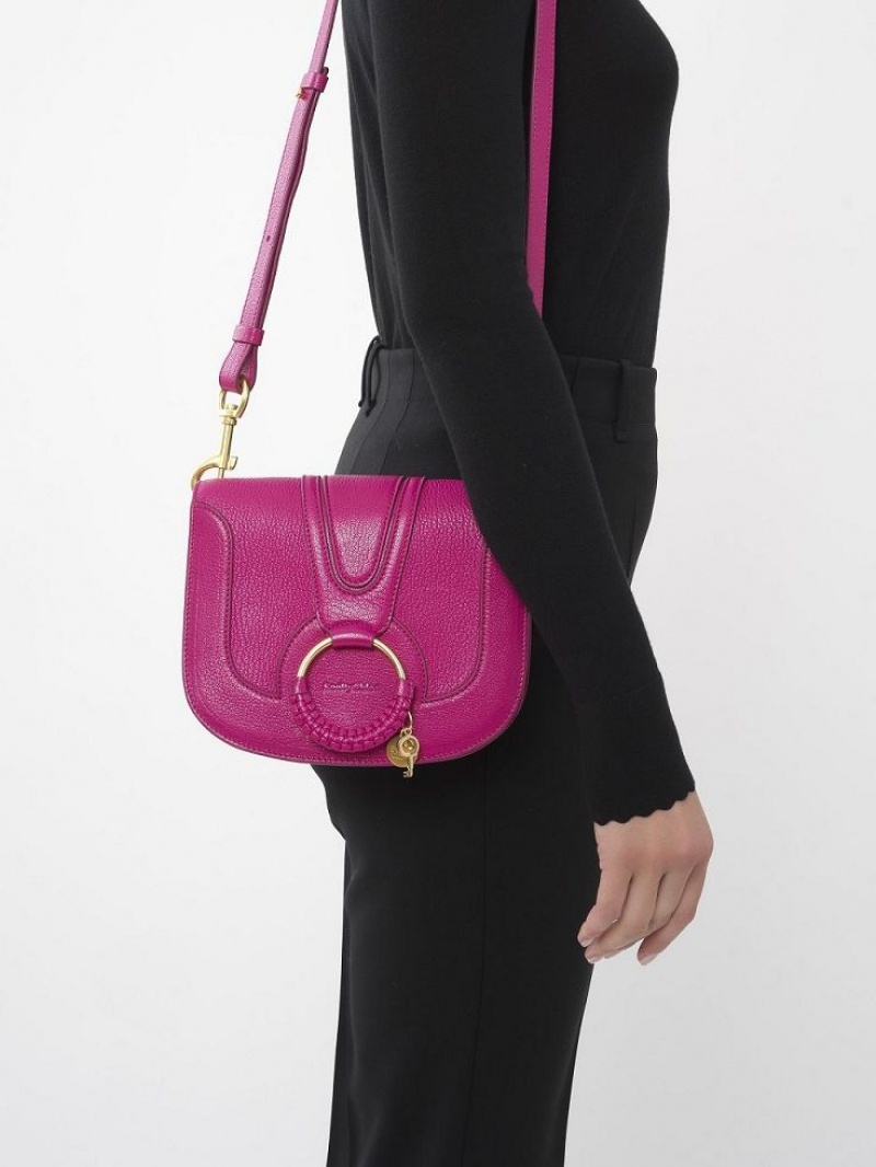 Chloe Hana Shoulder Bags MAGNETIC PINK | CHE-SR14615