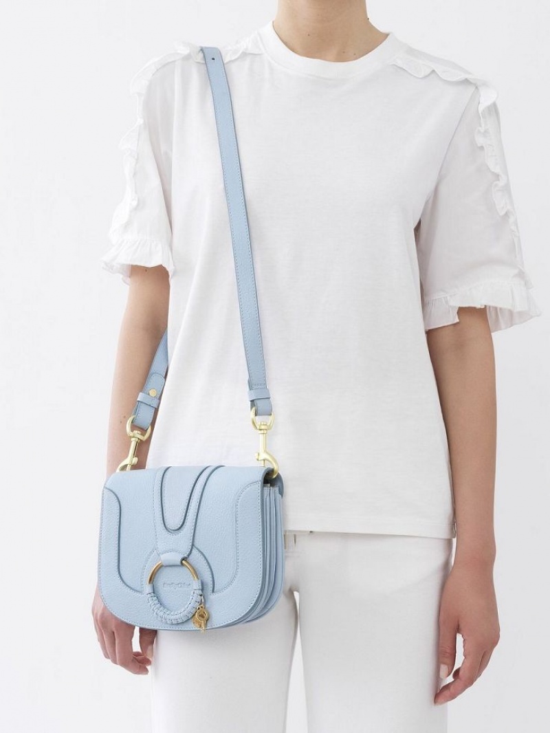 Chloe Hana Shoulder Bags SOFTY BLUE | CHE-SR14683