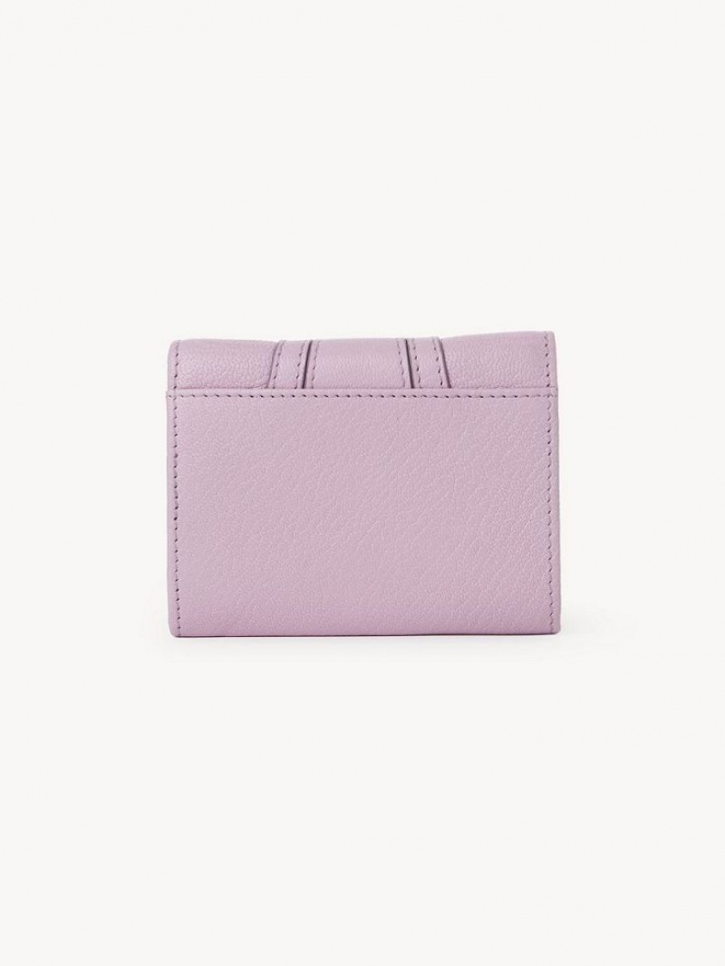 Chloe Hana Tri-fold Compact Wallets LAVENDER MIST | CHE-SR14908