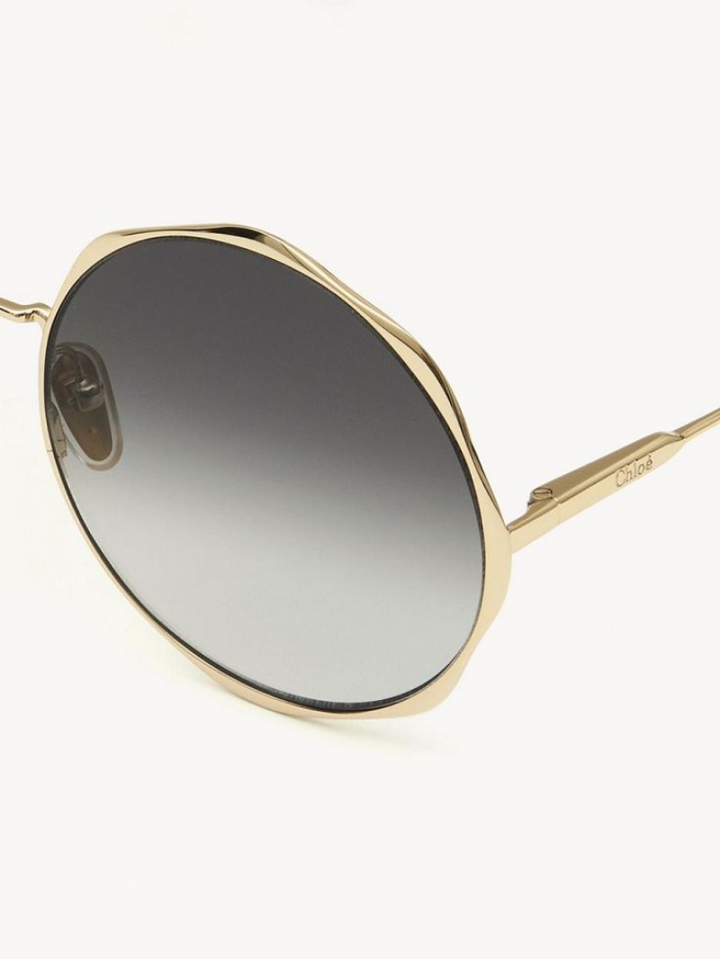 Chloe Honoré Sunglasses GOLD/GRADIENT GREY | CHE-SR14509