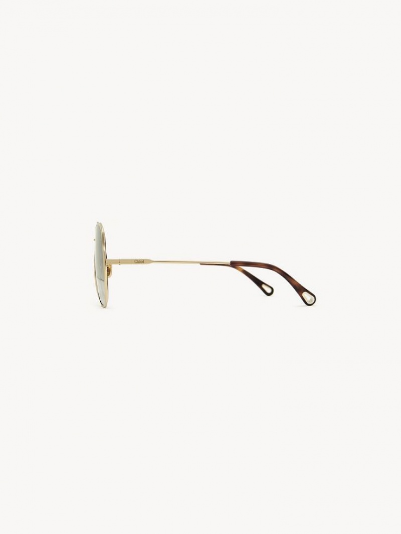 Chloe Honoré Sunglasses GOLD/GRADIENT GREY | CHE-SR14566