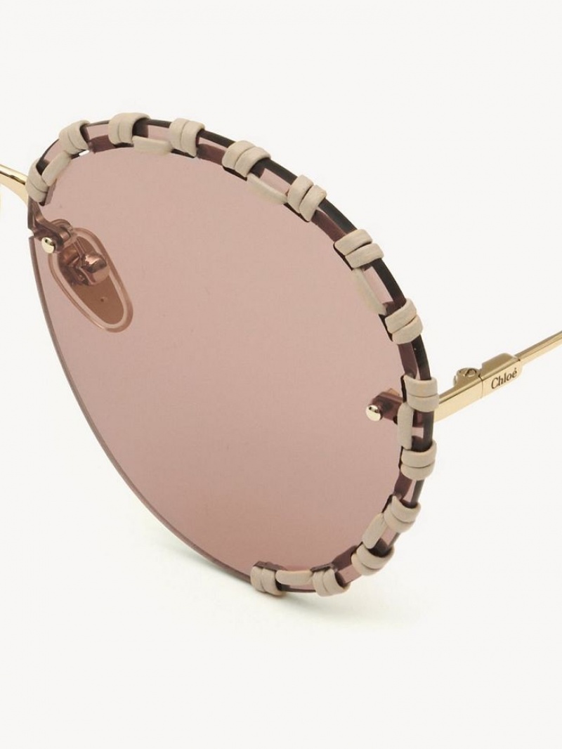 Chloe Idora Sunglasses GOLD / NUDE | CHE-SR14508