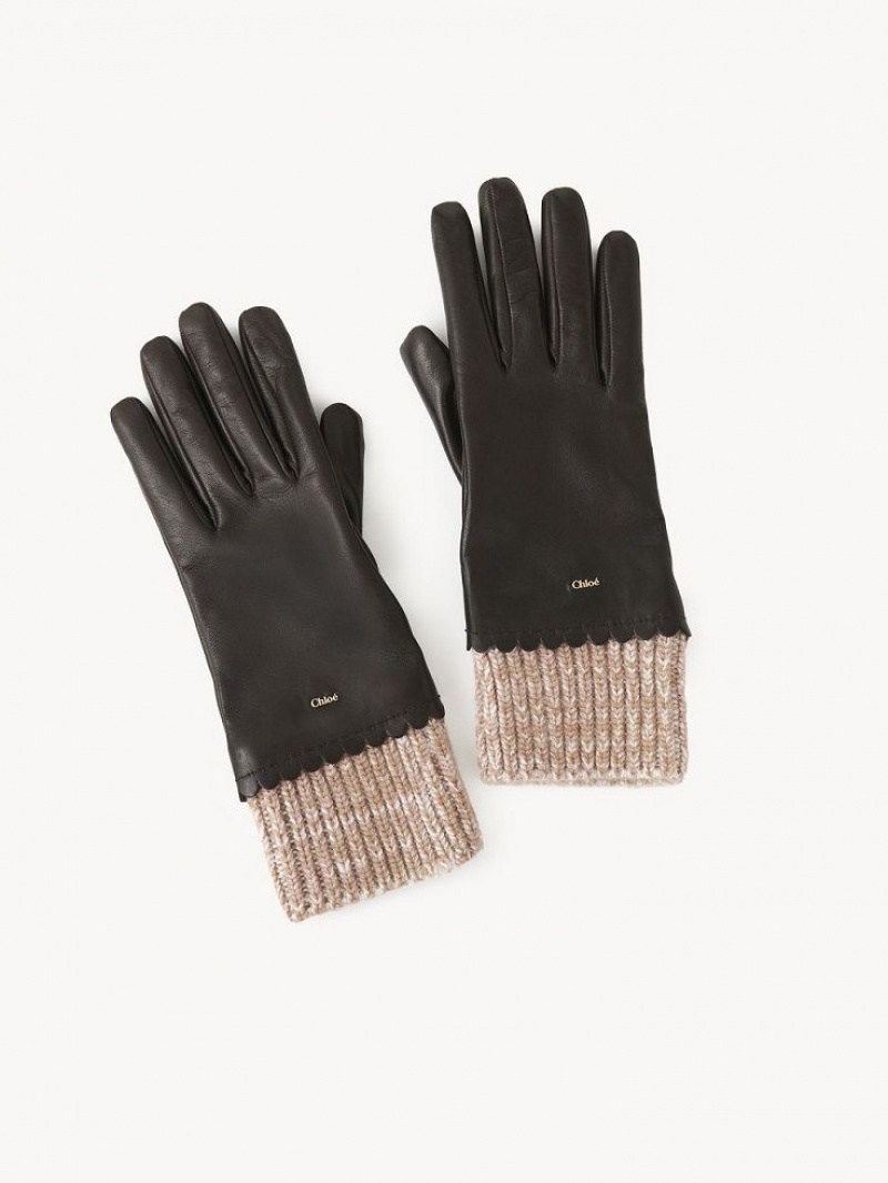 Chloe Jamie Gloves DARKENED BROWN | CHE-SR14466