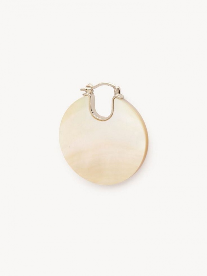 Chloe Jemma Earrings Pearl | CHE-SR14419