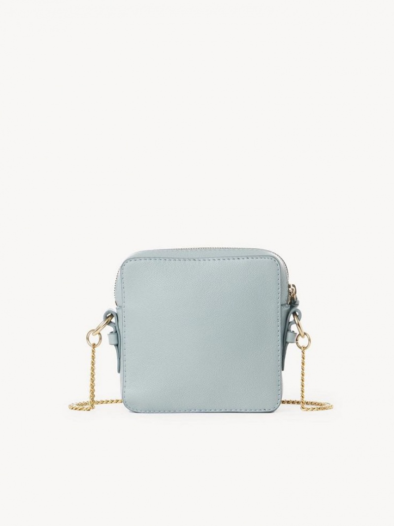 Chloe Joan Camera Mini Bags STERLING BLUE | CHE-SR14783