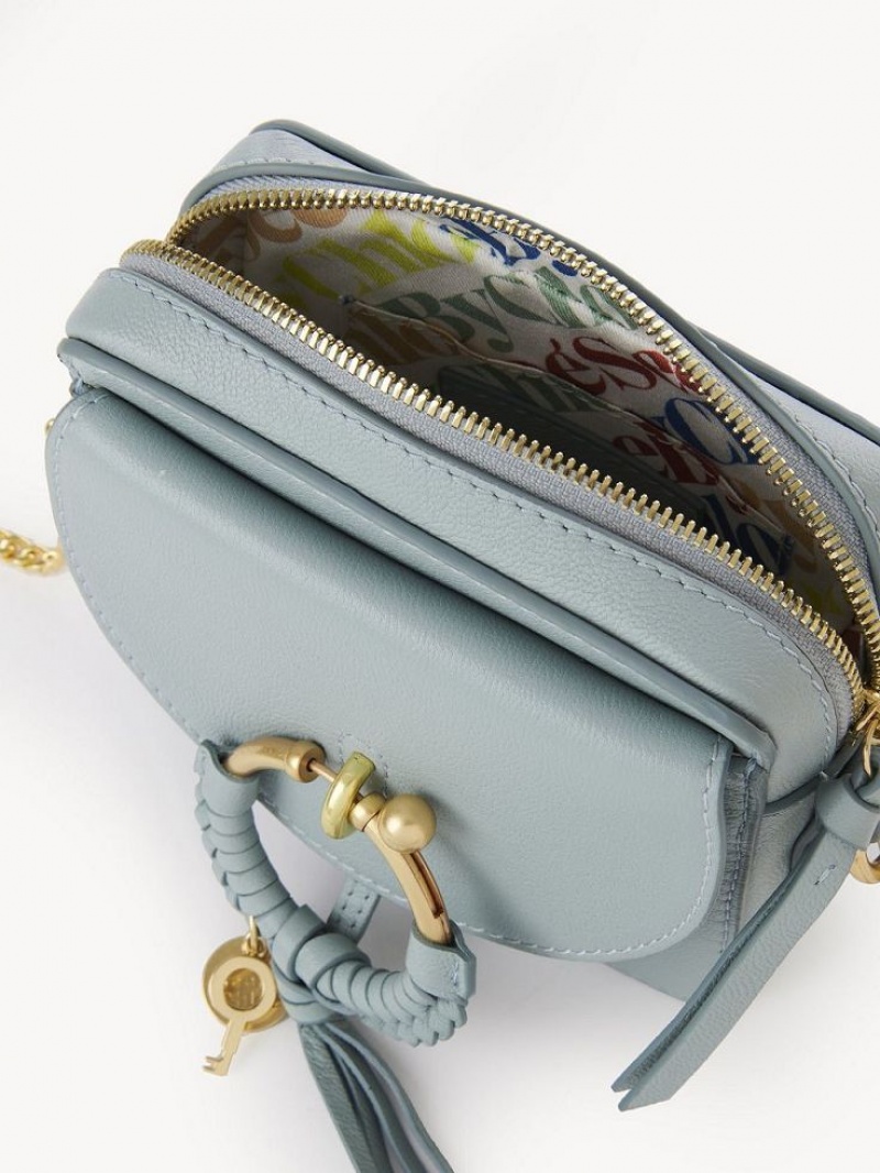 Chloe Joan Camera Mini Bags STERLING BLUE | CHE-SR14783