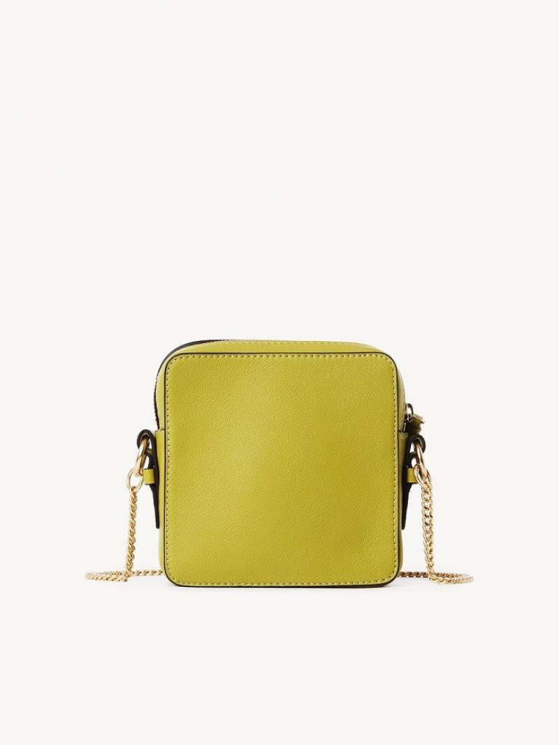 Chloe Joan Camera Shoulder Bags LIGHT OLIVE | CHE-SR14611