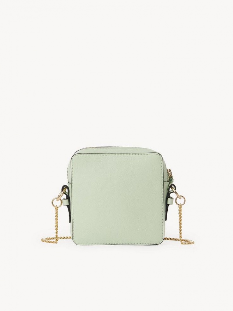 Chloe Joan Camera Shoulder Bags PASTEL GREEN | CHE-SR14677