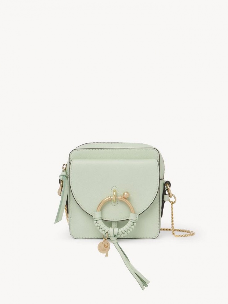 Chloe Joan Camera Shoulder Bags PASTEL GREEN | CHE-SR14677