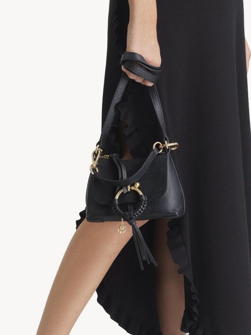 Chloe Joan Mini Bags Black | CHE-SR14745