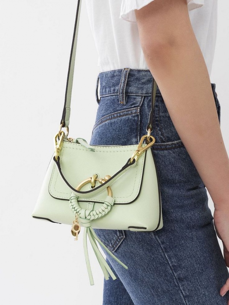 Chloe Joan Mini Shoulder Bags PASTEL GREEN | CHE-SR14687