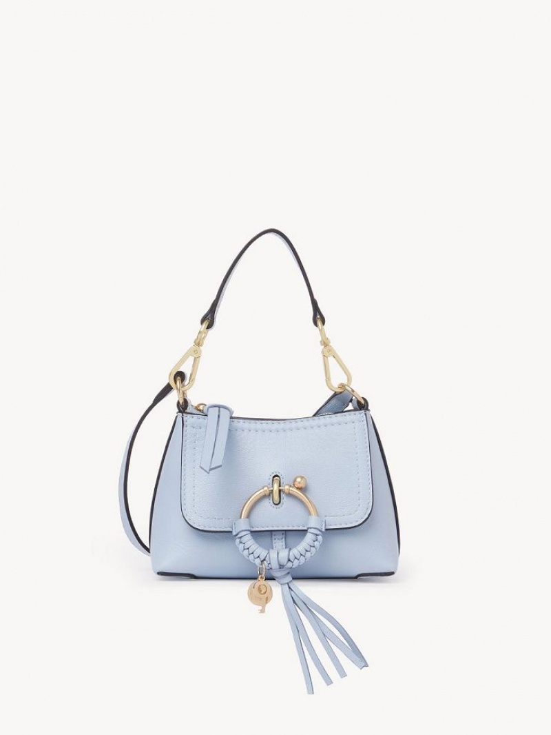 Chloe Joan Mini Shoulder Bags SOFTY BLUE | CHE-SR14689