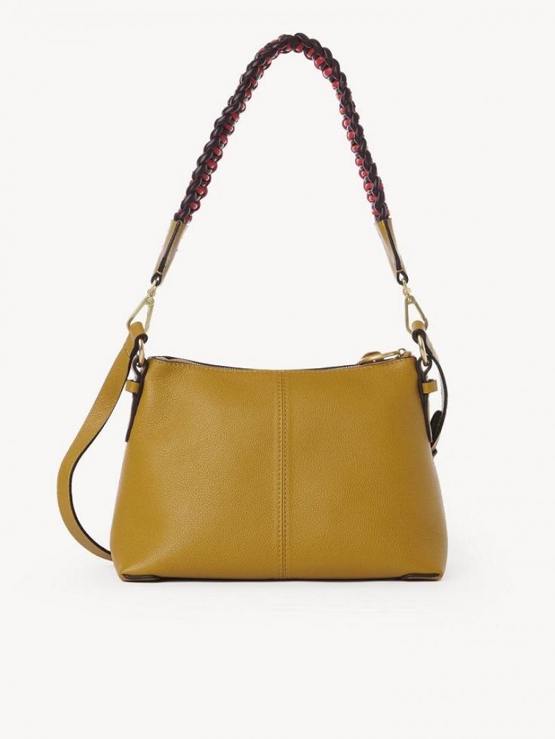 Chloe Joan Small Shoulder Bags Baroque Brown | CHE-SR14648