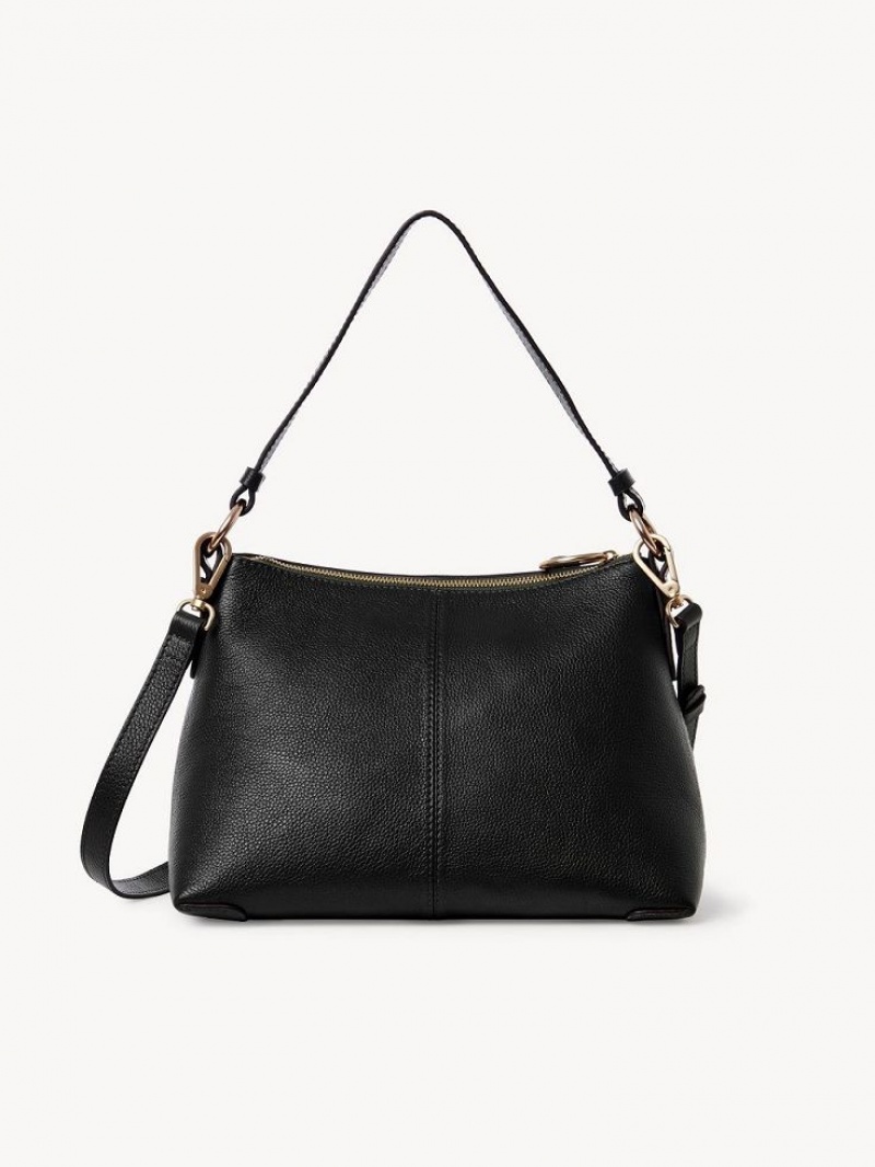 Chloe Joan Small Shoulder Bags Black | CHE-SR14649