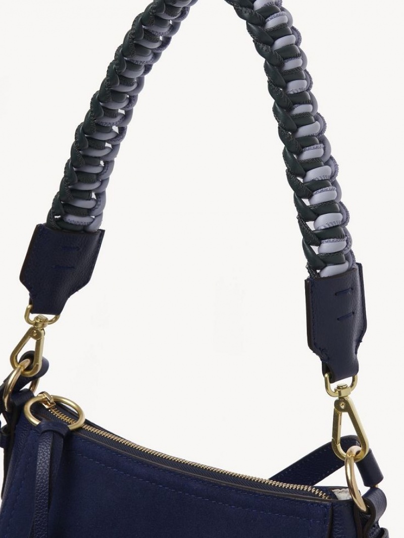 Chloe Joan Small Shoulder Bags CLASSIC NAVY | CHE-SR14647